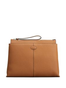 Tod's pochette Di en cuir - Marron