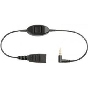 Jabra QD/3.5mm QD 3,5 mm Zwart