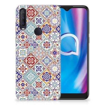 Alcatel 1S (2020) | TPU | Siliconen hoesje | Tiles Color Alcatel 1S (2020) | TPU | Siliconen hoesje | Tiles Color