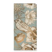 Smart Cover voor Samsung Galaxy A13 (4G) Vintage Bird Flowers - thumbnail