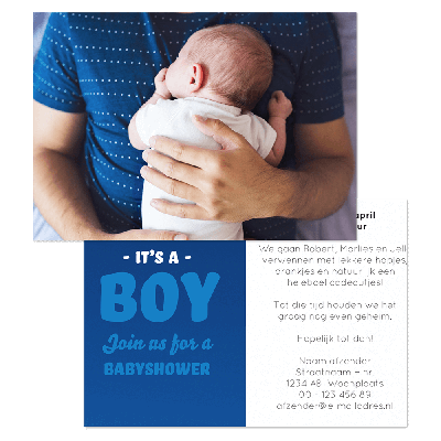 Kaart Enkel A6 Liggend (per stuk)