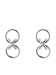 TANE México 1942 boucles d'oreilles X en argent sterling