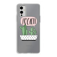 I love cacti: OnePlus 9 Transparant Hoesje