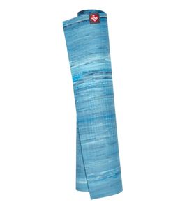 Manduka eKO Lite Yogamat Rubber Blauw 4 mm - Dresden blue marbled - 180 x 61 cm