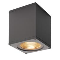 SLV Plafond- wandspot Big Theo 17,5w - 3000K - 14cm antraciet 234525 - thumbnail