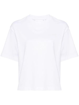 Axel Arigato t-shirt en coton à logo imprimé - Blanc