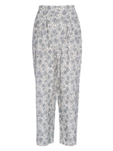 ERES bas de pyjama Batiste à fleurs - Blanc