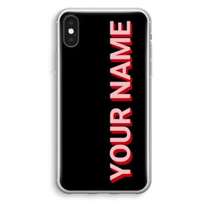 Namecase: iPhone X Transparant Hoesje
