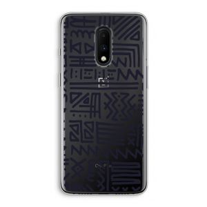 Marrakech print: OnePlus 7 Transparant Hoesje