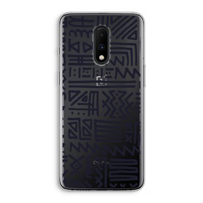 Marrakech print: OnePlus 7 Transparant Hoesje