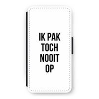 Ik pak nooit op: iPhone 12 Pro Flip Hoesje