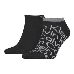 Calvin Klein 2 stuks All Over Print Sneaker Sock