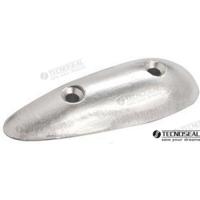 Ánodos para flaps TEN00201 - ANODO OVAL ZINC 117X43MM