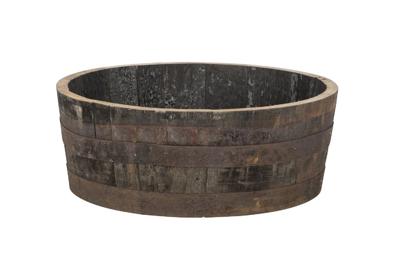 BloembakKuip 1/4 Whiskyvat 190L - Vatenhandel stijf
