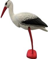 SuperFish Deco Vogel Ooievaar - Weerbestendige Tuindecoratie en Natuurlijke Dierenafweer