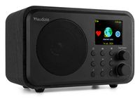 Audizio Vicenza - DAB+ en WIFI Radio met Bluetooth - Op accu - Zwart - thumbnail