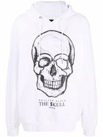 Philipp Plein hoodie à imprimé The Skull - Blanc - thumbnail