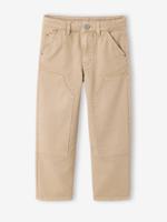 Rechte broek voor jongens klei