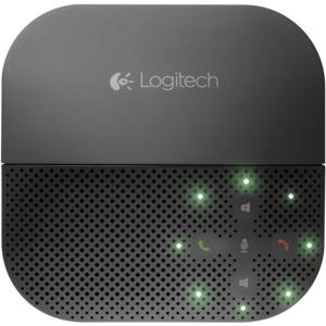 Logitech Mobile Speakerphone P710e Conferentieluidspreker USB, Bluetooth Zwart