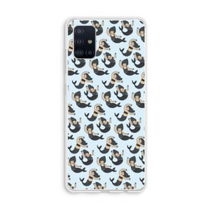 Zeemeermin: Galaxy A51 4G Transparant Hoesje