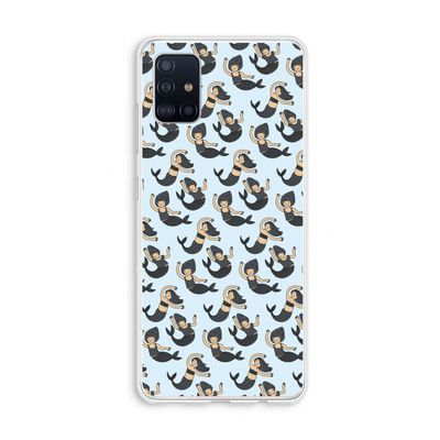 Zeemeermin: Galaxy A51 4G Transparant Hoesje