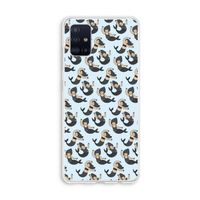 Zeemeermin: Galaxy A51 4G Transparant Hoesje