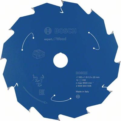 Bosch Accessories Bosch Power Tools 2608644506 Cirkelzaagblad 165 x 20 mm Aantal tanden: 12 1 stuk(s)