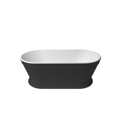 Vrijstaand Ligbad Zenon Heritage 170x80 cm Negro Zenon