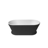 Vrijstaand Ligbad Zenon Heritage 170x80 cm Negro Zenon