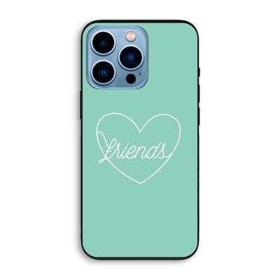 Friends heart pastel: iPhone 13 Pro Biologisch afbreekbaar hoesje