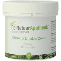 Natuurapotheek Ginkgo biloba 24% 250mg