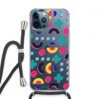 8-bit N°2: iPhone 13 Pro Max Transparant Hoesje met koord