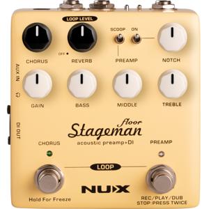 NUX NAP-5 Stageman Floor Acoustic Preamp + DI