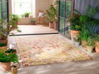Morris & Co - Buitenkleed Blackthorn wheat 428501 - 250x350 cm Vloerkleed