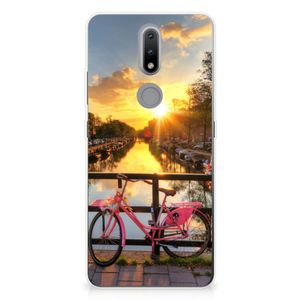 Nokia 2.4 Siliconen Back Cover Amsterdamse Grachten