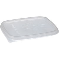 Deksel | PP | rechthoekig | 108x82x transparant | 1000 stuks