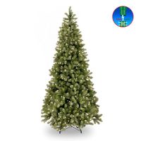 National Tree Company - Poly Bayberry Slim kunstkerstboom Hinged 183 cm met 350 LED Power Connect - thumbnail