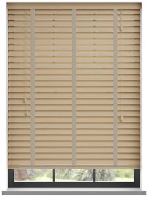 PVC jaloezie met ladderband - Creme Nerf