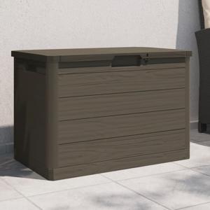 Kussenbox 77,5x44,5x53 cm polypropeen bruin
