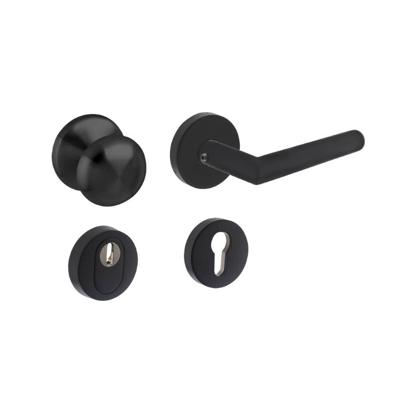 Intersteel VoordeursetVurano rond zwart - 0023.405731