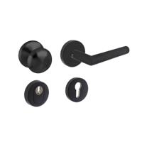Intersteel VoordeursetVurano rond zwart - 0023.405731