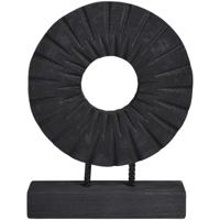 Leen Bakker - Beeld Paula - 38x28x9 Cm - Hout - Zwart