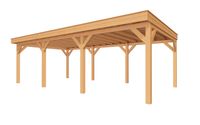 Buitenverblijf SUBLIME Plat dak - 800x400 cm- Plat dak- - YARD Outdoor