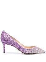 Jimmy Choo escarpins Romy 60 mm à paillettes - Violet Jimmy Choo escarpins Romy 60 mm à paillettes - Violet