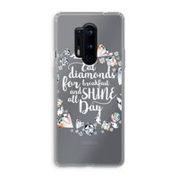 Diamonds: OnePlus 8 Pro Transparant Hoesje
