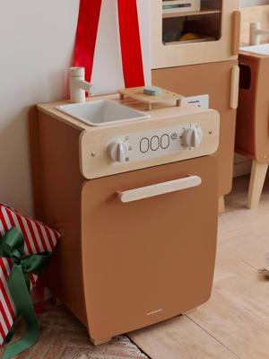 FSC® houten vaatwasser karamel FSC® houten vaatwasser karamel