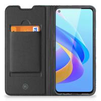 OPPO A96 | A76 Stand Case Blokken Kleurrijk
