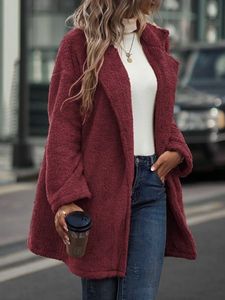 Casual Loose Teddy Jacket