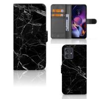 Motorola Moto G54 | Bookcase | Marmer Zwart - Origineel Cadeau Vader