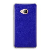 Majorelle Blue: HTC U Play Transparant Hoesje